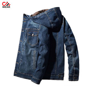 Blouson en jean pour hommes, outil en Denim, grande taille, mode 2020 - Product Image 5