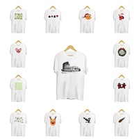 T-shirt blanc 100 % coton teint en fil, tissé à carreaux, manches courtes, coupe ajustée, respirant, écologique, séchage rapide, 180 g – Grande Vente