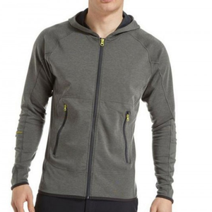 เสื้อฮู้ดเข้ารูปใส่ได้ตามต้องการสำหรับผู้ชายเสื้อวอร์มแบบมีซิปเนื้อผ้าคอตตอนแบบปักสำหรับฤดูหนาวกำหนดเอง100% - Product Image 6