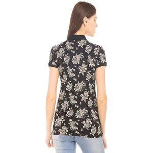 Golf ecuestre de rendimiento informal para mujeres y niñas de alta calidad para camiseta de Polo diseño de punto transpirable comprimido Ho - Product Image 2