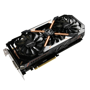 Carte graphique de jeu <span class=keywords><strong>GIGABYTE</strong></span> AORUS GeForce <span class=keywords><strong>GTX</strong></span> <span class=keywords><strong>1080</strong></span> 8G d'occasion avec 8 Go de mémoire GDDR5X, prise en charge de l'overclocking - Product Image 2