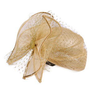 Fascinator Sinamay tinta in tinta unita da <span class=keywords><strong>donna</strong></span> per matrimonio vestito vittoriano chiesa Kentucky <span class=keywords><strong>Derby</strong></span> da sposa Tea Party-Wedding <span class=keywords><strong>Derby</strong></span> - Product Image 2