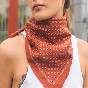 Pañuelo Cuadrado de Algodón, Diseño Personalizado, Tipo Bandana, Moda Femenina, Hecho a Mano, Pañuelo de Verano, Otros Pañuelos y Chales - Product Image 6