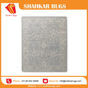 พรมขนสัตว์ถักด้วยมือสไตล์ทันสมัยขนาดใหญ่กองกำมะหยี่คุณภาพระดับพรีเมียมสำหรับโรงแรมชุดพรมในห้องนั่งเล่น - Product Image 2