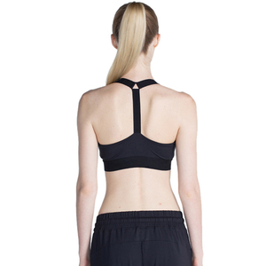 Premium Women's Strapless Deep V-<b>Neck</b> Sports Bra with Removable <b>Pads</b> Custom OEM High Support Gym Yoga Running Activewear - Product Image 3