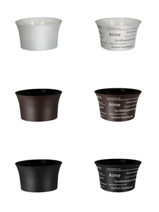 ELF Lightweight PP Embossed Round <b>Plastic</b> Flower Pot for Indoor <b>Outdoor</b> Flower Arrangement Wholesale Modern Flower Pots - Product Image 5