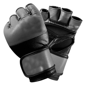 ถุงมือ Mma แบบครึ่งนิ้ว,ถุงมือศิลปะการต่อสู้แบบผสมโลโก้แบบมืออาชีพ - Product Image 6
