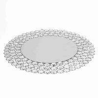 Fancy Silver Hammered Charger Plate für Hochzeits tisch Silver Plated Iron Charger Plate Food Serving Metall Charger Plate zum Verkauf