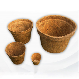 Jardinières biodégradables en fibre de coco biodégradables, pots pour fleurs, bon marché, vente en gros, exportation - Product Image 4