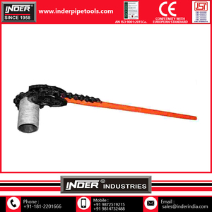 Clé à chaîne à poignée forgée Clé à chaîne réglable robuste à poignée forgée - Product Image 6