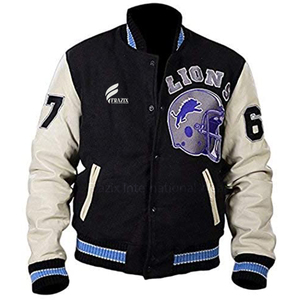 Vente en gros sur mesure vestes brodées en chenille letterman pour hommes 2024 - Product Image 1