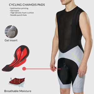 Pantalones Cortos de Ciclismo de Carretera para Hombre PIHA SPORTS, con Tirantes y Acolchado, con Características de Seguridad, Excelente Rendimiento - Product Image 5