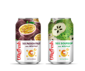 Mejor Precio, Jugo de Maracuyá de 330 ml con Pulpa, Bebida Tropical con Alto Contenido de Pulpa, Marca Privada, Suministro al por Mayor, Exportación a Vietnam - Product Image 3