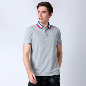 مخصص مطبوعة قمصان رجالي 100% القطن قميص بولو تي شيرت للترقية - Product Image 2