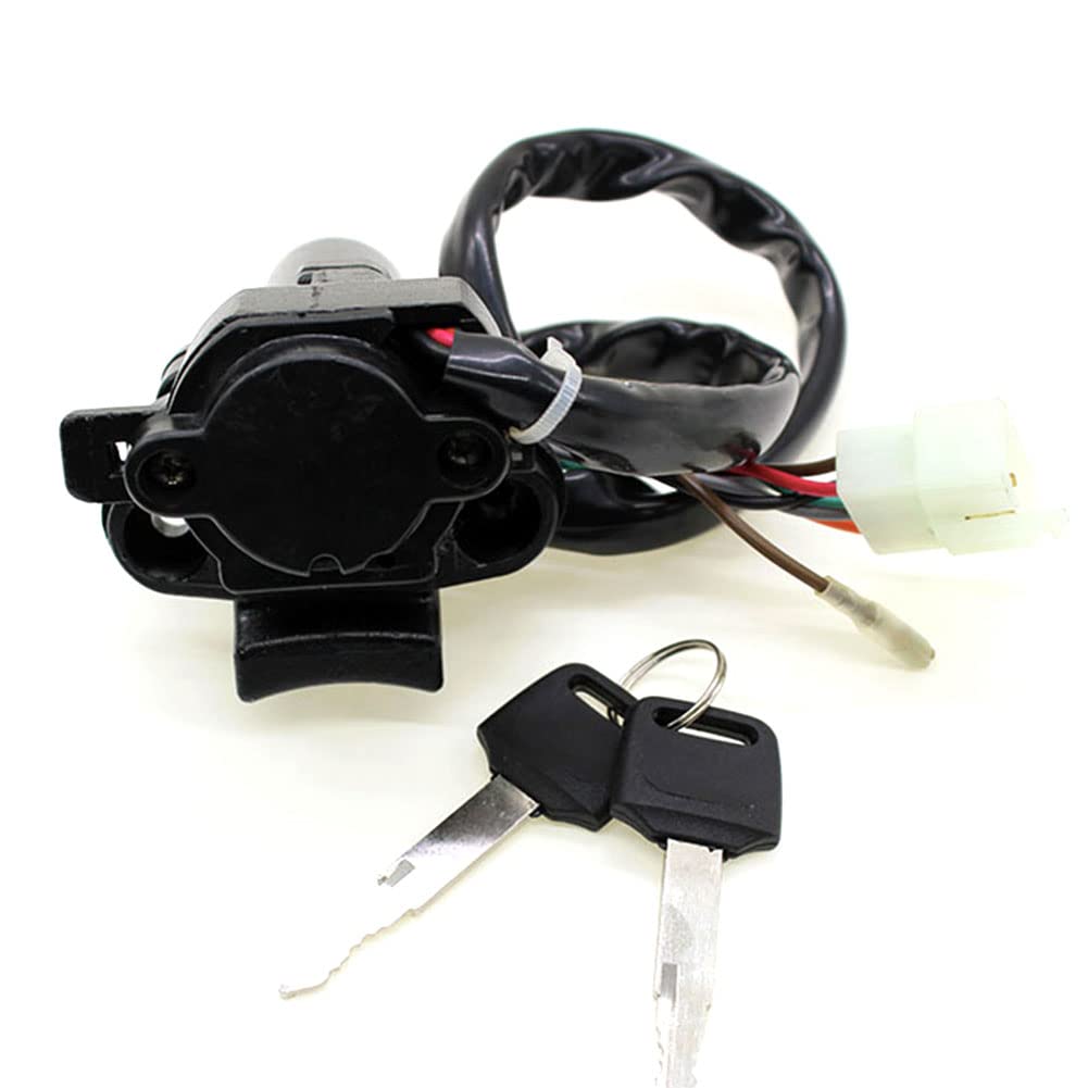 Запчасти для мотоциклов, выключатель зажигания для мотоциклов, 6 контактов, 7 проводов, замена ключа зажигания для мотоциклов
