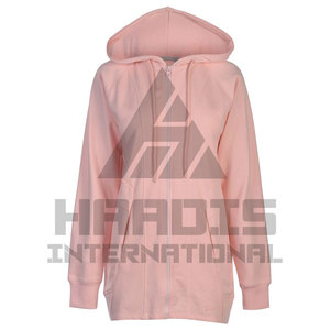เสื้อฮู้ดดี้ผู้หญิงคุณภาพสูงแบบ OEM สำหรับฤดูหนาว ถักโครเชต์ ผ้าฟลีซ สวมใส่สบาย ออกแบบโลโก้ได้ตามต้องการ สไตล์สตรีทแวร์ ระบายอากาศได้ดี ผลิตในประเทศปากีสถาน - Product Image 1
