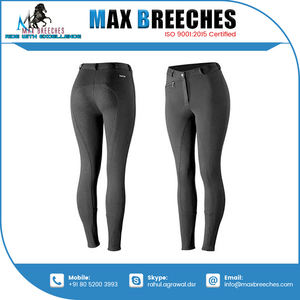 Cómodos Jodhpurs para montar a caballo, pantalones ecuestres de asiento completo de silicona por exportador - Product Image 6