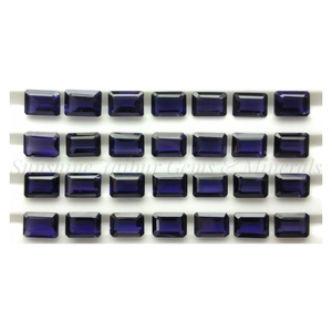 IOLITE Naturelle 3X5mm Coupe Octogone Prix de gros Usine Pierres précieuses libres à facettes de haute qualité par pièce IOLITE NATURELLE - Product Image 1