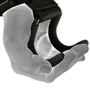 Weightlifting gloves hook <b>barbell</b> assist force wristband grip hook slip fitness Heavy Duty Lifting With <b>Adjustable</b> Wrist Strap - Product Image 5