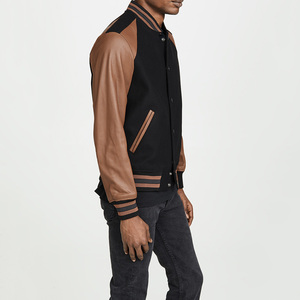 Veste varsity pour homme, broderie personnalisée OEM, nouveaux modèles, veste varsity tendance, dernière collection. - Product Image 4