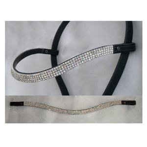 Banda de cuero para cejas, canal vacío, suave, DD, para brida de caballo - Product Image 2