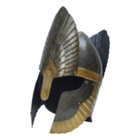 Hochwertiger Verkauf Stahl Mittelalter licher Krieg Alter Stil Herr der Ringe König Helm SAIWH940