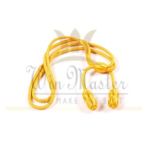 Cordon de casquette d'officier de cérémonie allemand | Mentonnière dorée pour chapeau de cérémonie cordon de casquette d'uniforme de cérémonie - Product Image 4