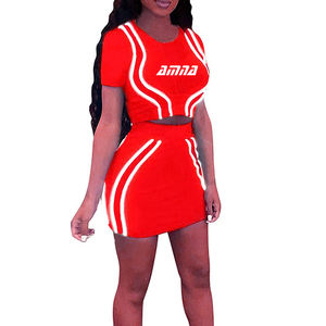 Rayo trajes de chándal conjuntos para las mujeres reflectante camisetas trajes hechos por Amna internacional - Product Image 2