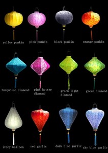 Linternas de seda pintadas a mano para colgar en la pared/lámpara de bambú Natural 20cm 30cm 45cm para fiesta en casa boda decoración de Año Nuevo regalo - Product Image 5