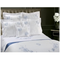 Ensemble de housse de couette brodée, ensemble de literie en coton de haute qualité, couette et taies d'oreiller de luxe pour la maison, l'hôtel et le mariage