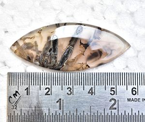 Cabujones de Ágata Turca Natural en Forma de Barra, Gemas de Araña Druzy Marrones de Alta Calidad al por Mayor - Product Image 2