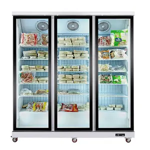 Mini Refrigeration Equipment Bottom-freezer Refrigerators Drink Beverage Display Refrigerator Freezer Display Cooler freezers CE