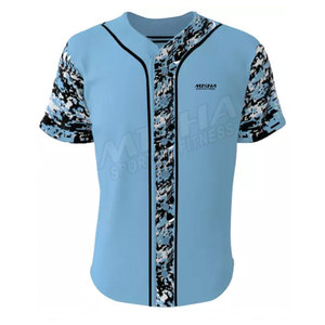 Good Quality Wholesale Price Men Baseball Jersey Top Selling Training Wear Baseball Jersey - Product Image 5