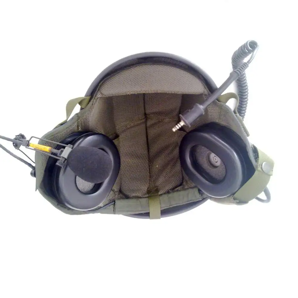 Helm pelindung Pilot helikopter taktis, helm pelindung Pilot penerbangan