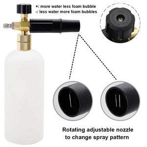 Pistola de espuma para nieve, lanzador de espuma con punta de boquilla de arandela <span class=keywords><strong>a</strong></span> presión - Product Image 2