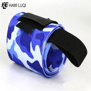 High Quality Polyester Wrist <b>Wraps</b> for Fitness Performance Improvement Custom Print Wrist <b>Wraps</b> for Gym Powerlifting - Product Image 3