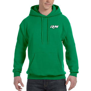 เสื้อมีฮู้ดผ้าเทอร์รี่แขนยาวสำหรับผู้ชายเสื้อกันหนาวผ้าฝ้ายมีกระเป๋าและเอว - Product Image 1