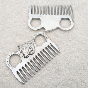 หวีแผงคอม้าอะลูมิเนียมและหางม้าหวีอลูมิเนียมหวีและกีบม้าหวี - Product Image 2