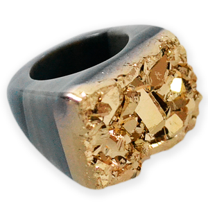 Anillos de Moda Tallados y Recubiertos al por Mayor - Product Image 5