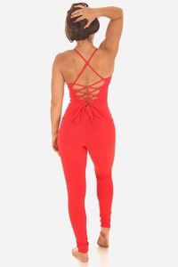 Custom Made Women's Sports Bodysuit Hot and Sexy with <b>Back</b> Side Laces for Yoga Fitness Workout - Product Image 6