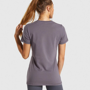 ขายส่งที่กำหนดเองเสื้อยืดผู้หญิงพิมพ์ออกกำลังกายเสื้อราคาต่ำสุด - Product Image 3