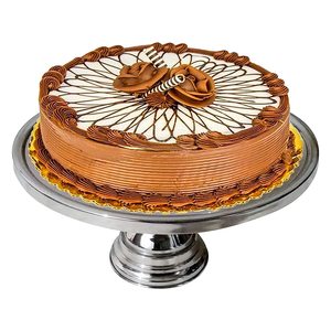 Aluminum solid <b>cake</b> <b>stand</b> in sliver color cheap price and made in India - Product Image 3