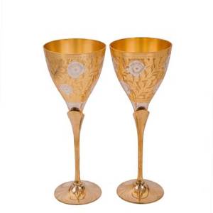 Handcrafted Brass <b>Wine</b> <b>Goblet</b> Engraved Chalice Vintage Metal Drinking Antique Finish Decorative Barware Wedding Table Decor Gift - Product Image 1