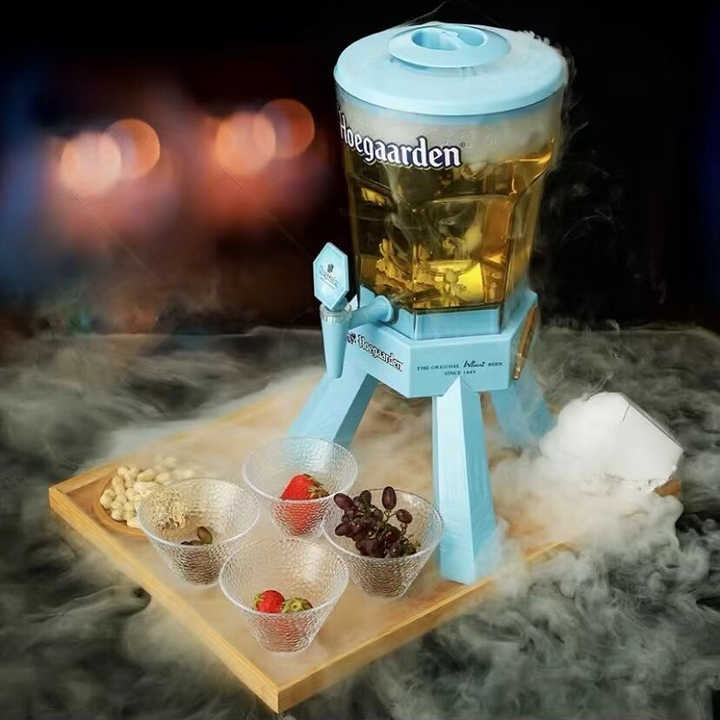 Liters Hoegaarden Beer Tower Dispenser Beer Cooler Beverage, 51 OFF
