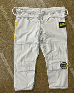 Top Trending Custom Made Brazilian Jiu Jitsu Kimonos de alta calidad 100% 450gsm algodón perla tejido al por mayor OEM Karate Sets - Product Image 6