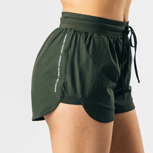 Shorts décontractés respirants en Spandex/Polyester pour femme, coupe décontractée, pour le sport et le streetwear - Product Image 3