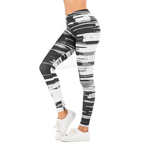 Latest Style Yoga <b>Compression</b> <b>Legging</b> for <b>Women</b> with Elastic Waist Sublimation Design Waterproof & Breathable Full Length Pants - Product Image 6