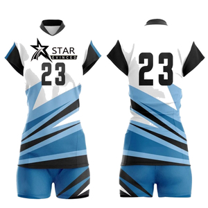 Vente en gros 100% polyester uniforme de volley-ball pour hommes, séchage rapide respirant, uniformes de volley-ball dernier modèle avec logo personnalisé - Product Image 4