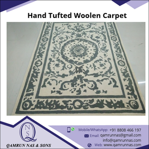 Tapis d'hôtel tufté à la main 100% laine, adapté aux animaux domestiques, pour la prière en mosquée et à la maison, prix abordable - Product Image 2