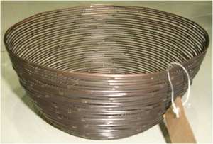 ชามทรงกลมตาข่ายแบบมีสายทำจากเหล็กหรูหราทันสมัยพร้อมเคลือบนิกเกิลสำหรับใช้ในบ้านและห้องครัวปาร์ตี้งานแต่งงาน - Product Image 4